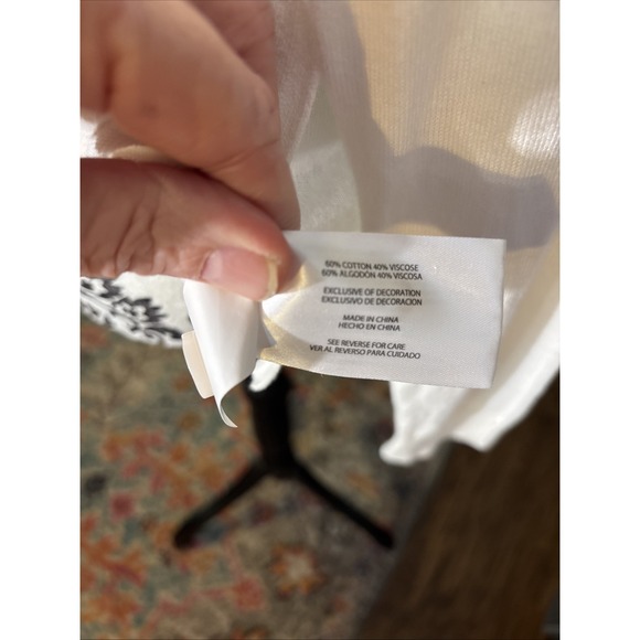 Banana Republic White V-Neck Lightweight Cardigan Women's Size Small Y2K Soft - Picture 10 of 10